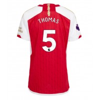 Camiseta Arsenal Thomas Partey #5 Primera Equipación Replica 2023-24 para mujer mangas cortas